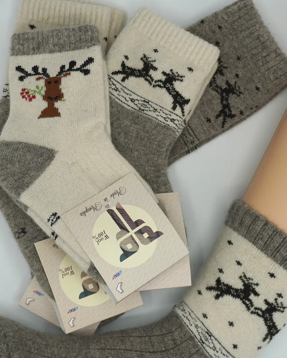 Warm Wool Socks for Kids