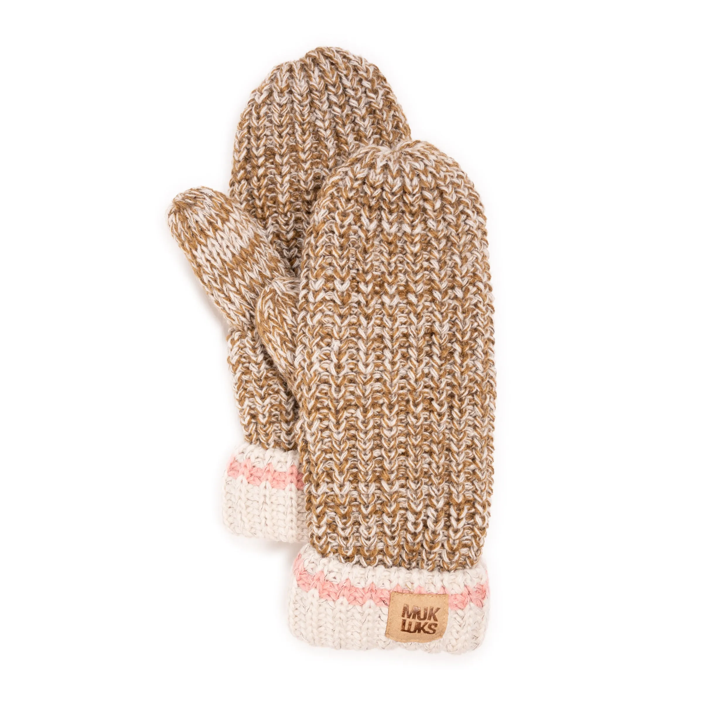 Women's Marled Chunky Stitch Mitten