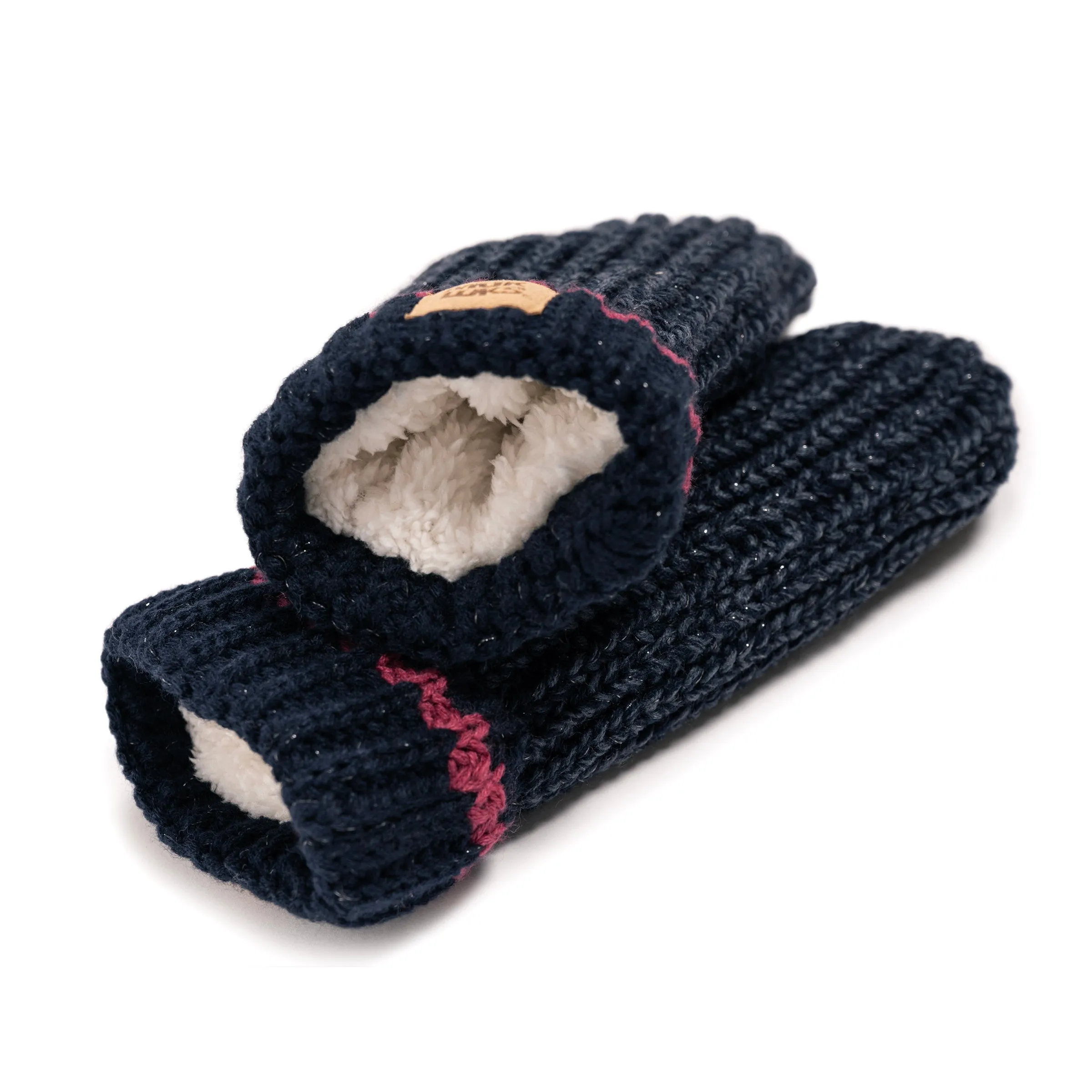 Women's Marled Chunky Stitch Mitten