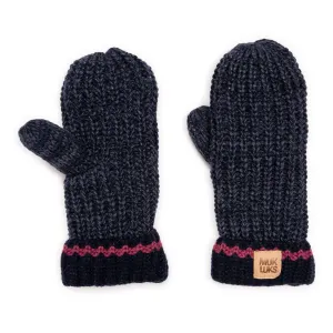 Women's Marled Chunky Stitch Mitten