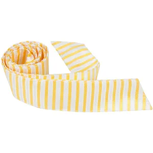 Y3 HT - Yellow with White Stripes - Matching Hair Tie